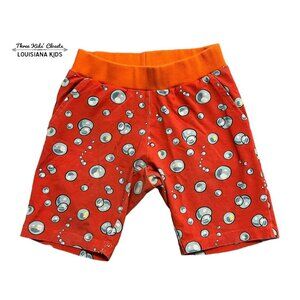 Coddi & Womple 4Y Orange Bubble Bubble Shorts
